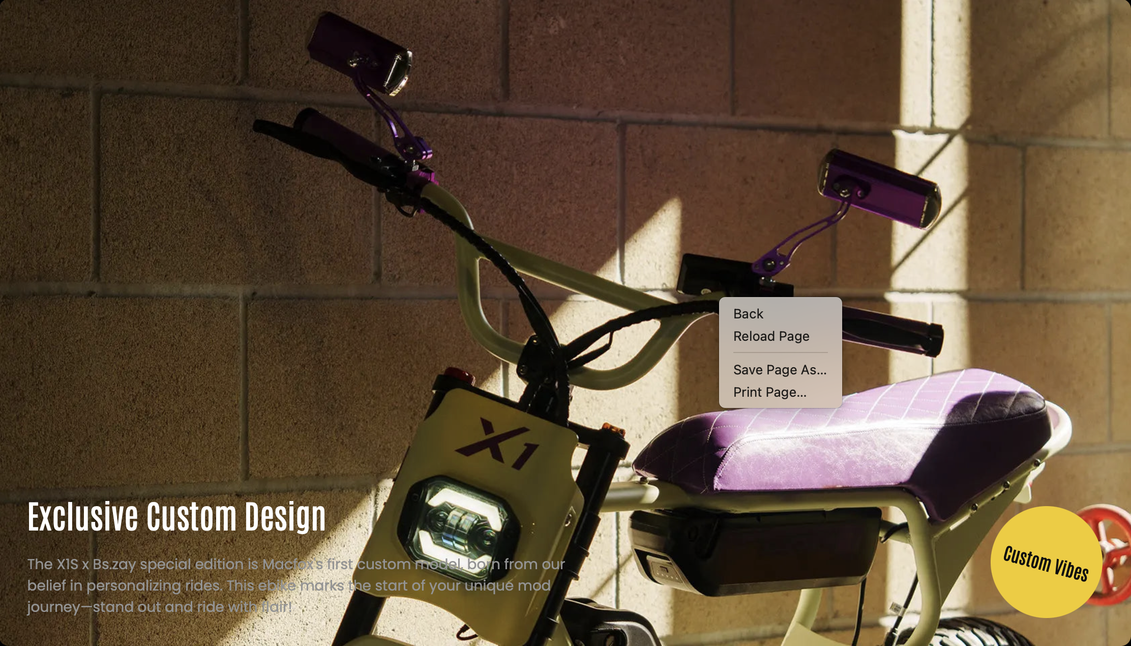 MacFox X1S (x Bs.Zay) — Ebikes Hawaii